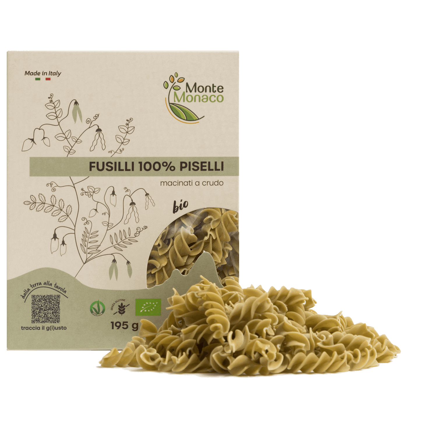Pasta 100% Piselli