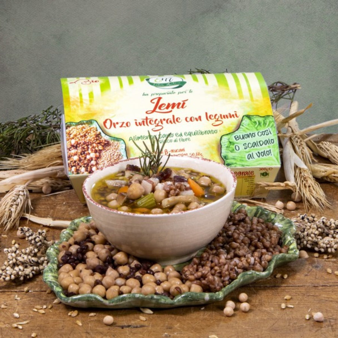 Lemì - Orzo integrale con legumi