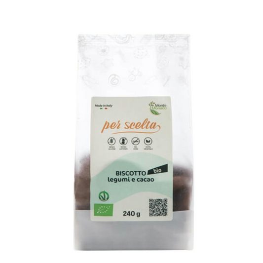 Biscotti Bio Legumi e Cacao