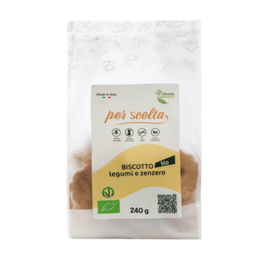 Biscotti Bio Legumi e Zenzero